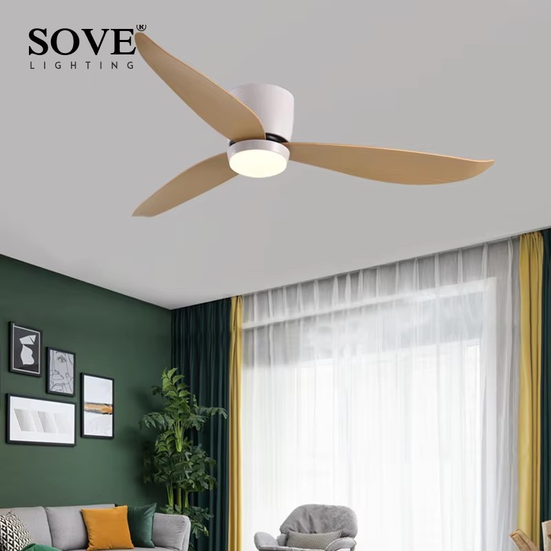 พัดลมเพดาน BLDC สีขาวสไตล์โมเด - Ceiling Fan With Remote Control Reversible บทวิจารณ์และราคา
