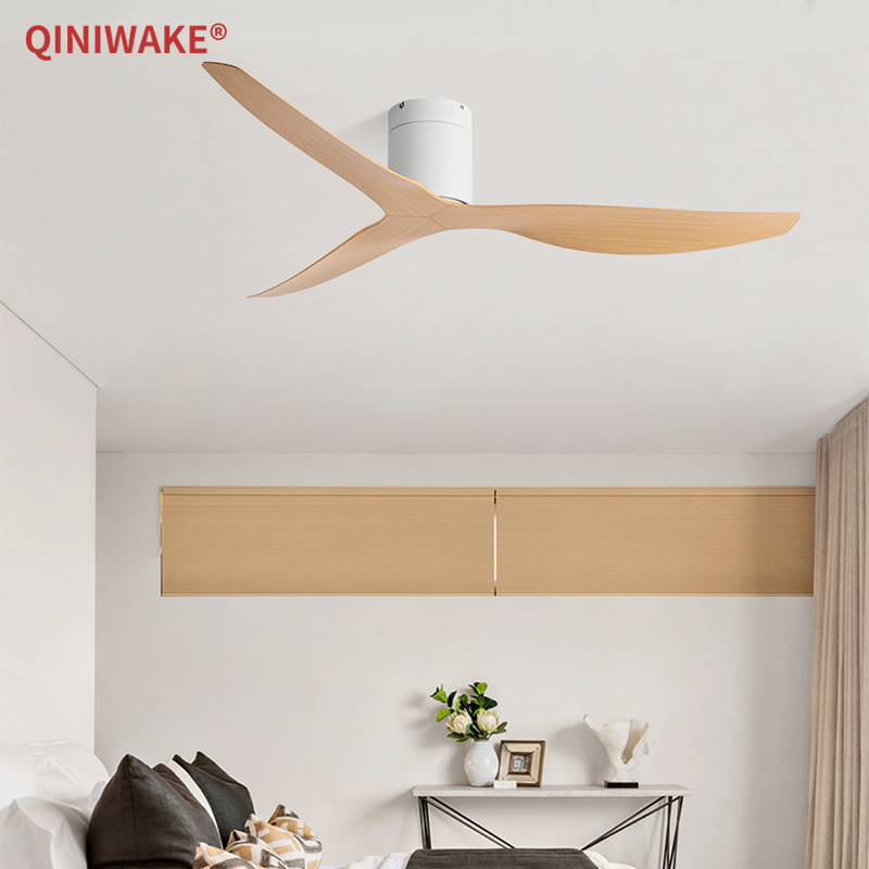 พัดลมเพดาน QINIWAKE ขนาด 45/52 - Ceiling Fan Dc Motor 52 Inch บทวิจารณ์และราคา
