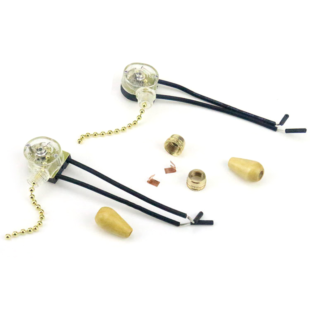 สวิตช์ควบคุมสายไฟแบบดึงสำหรับเ - Ceiling Fan Pull Chain Switch บทวิจารณ์และราคา