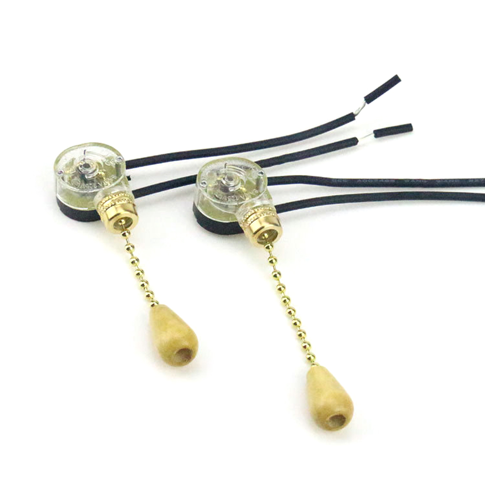 สวิตช์ควบคุมสายไฟแบบดึงสำหรับเ - Ceiling Fan Pull Chain Switch บทวิจารณ์และราคา