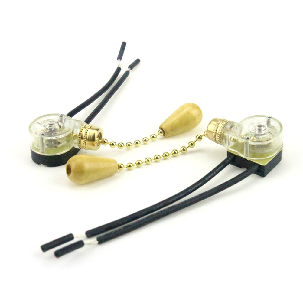 สวิตช์ควบคุมสายไฟแบบดึงสำหรับเ - Ceiling Fan Pull Chain Switch บทวิจารณ์และราคา