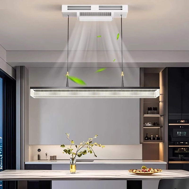 พัดลมเพดานไร้ใบพัดดีไซน์ทันสมั - Ceiling Fan Led 3 Blade Modern บทวิจารณ์และราคา