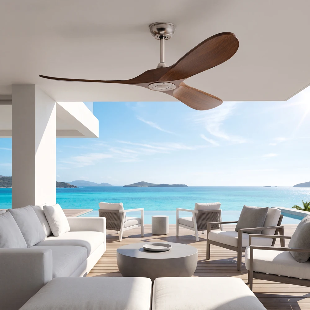 พัดลมเพดาน 3 ใบพัด ขนาด 36-60  - Ceiling Fan Led 3 Blade Modern บทวิจารณ์และราคา