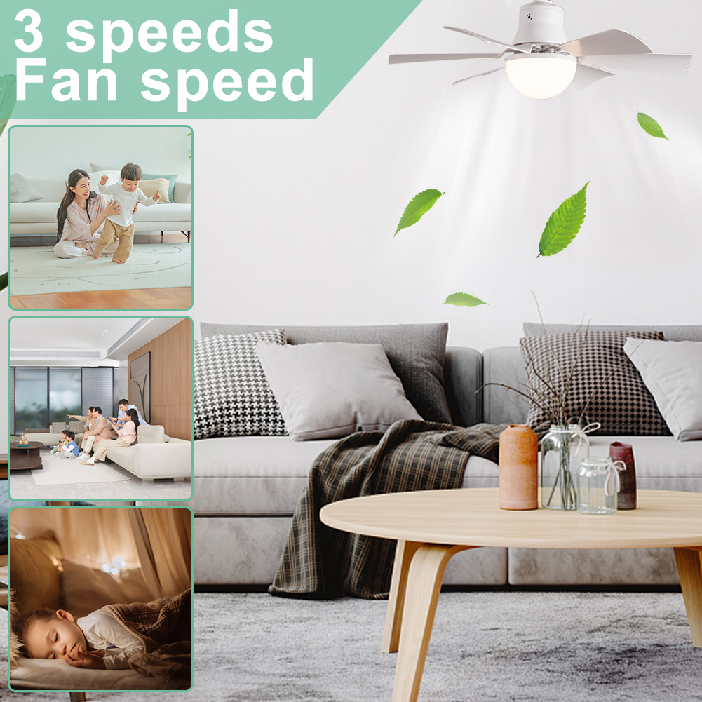 พัดลมเพดานพร้อมไฟและรีโมท ตั้ง - Ceiling Fan Led 3 Blade Modern บทวิจารณ์และราคา